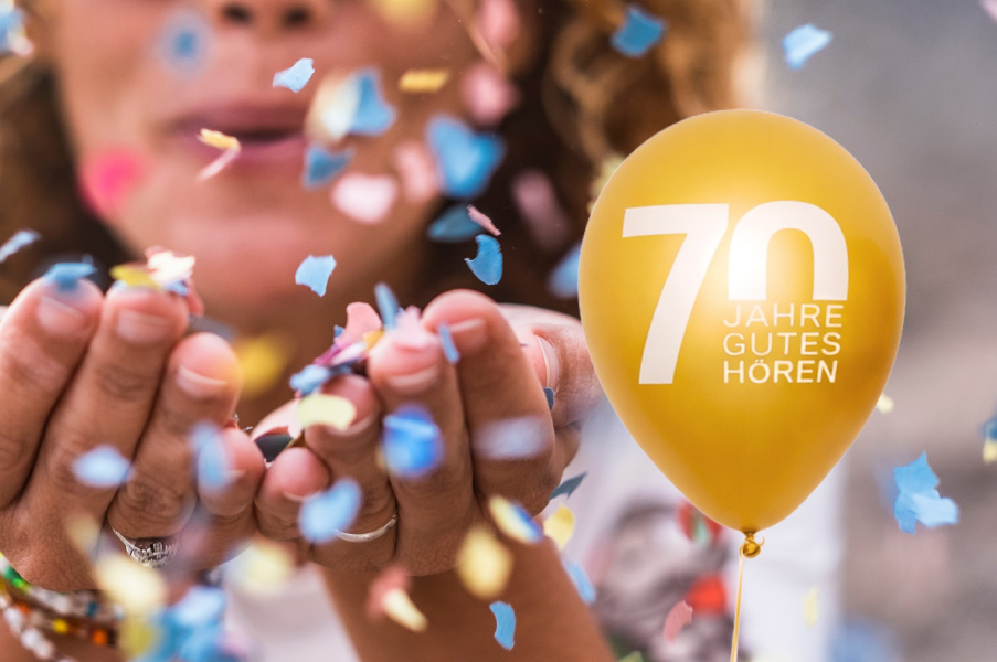 70 JAHRE IFFLAND.HÖREN. unser grosses Jubiläum